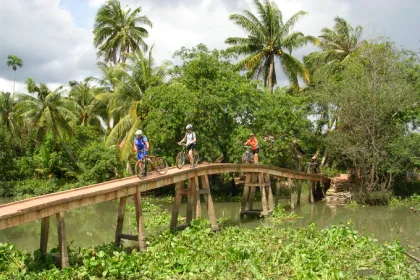 Excursies in Vietnam - Mekong fietstocht