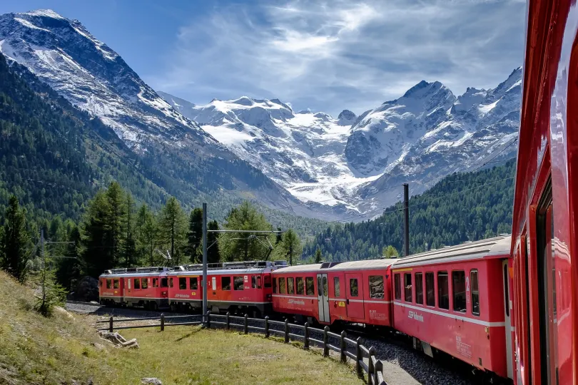 Trein naar Kroatië