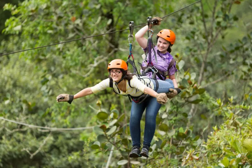 Ecuador activiteiten zipline