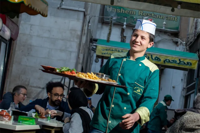 Vegetarisch eten in Joradnië