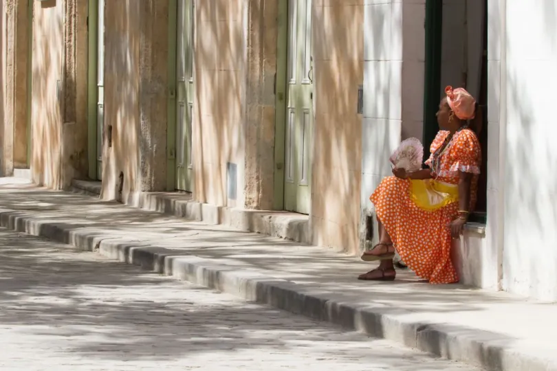 Toerisme Cuba lokale vrouw