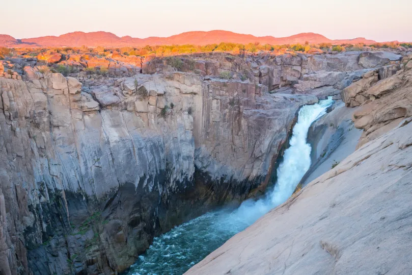 Zuid-Afrika Augrabies waterval