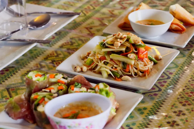 Thailand papaya salade