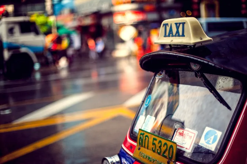 Thailand bangkok taxi