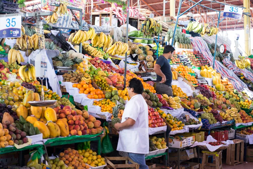 Noord-Peru markt
