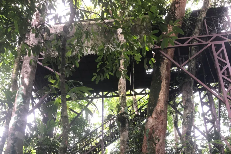 Accommodatie  boomhut bij Boca Tapada Costa Rica