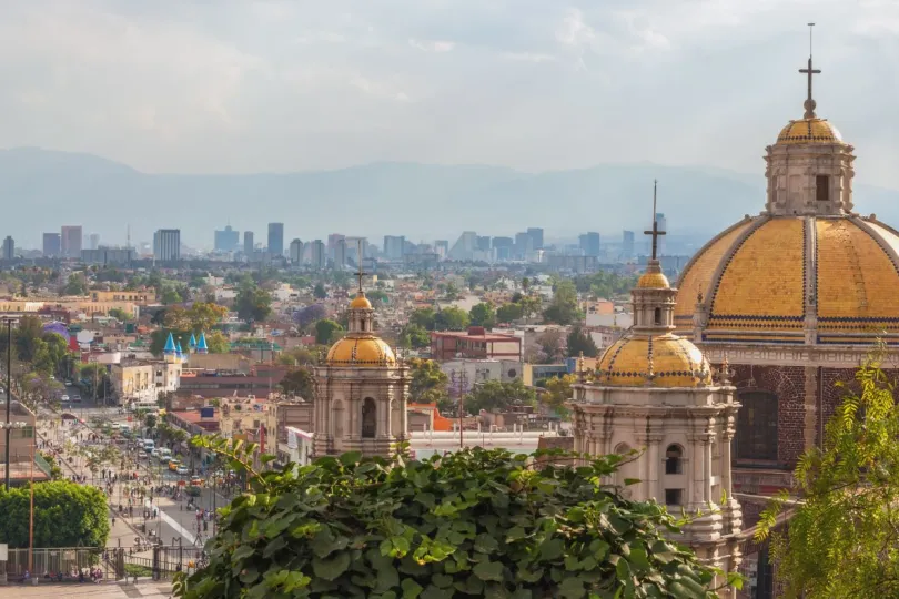 Rondreis Mexico 3 weken - uitzicht op Mexico-Stad.