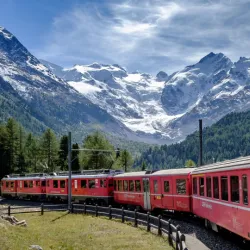 Trein naar Kroatië