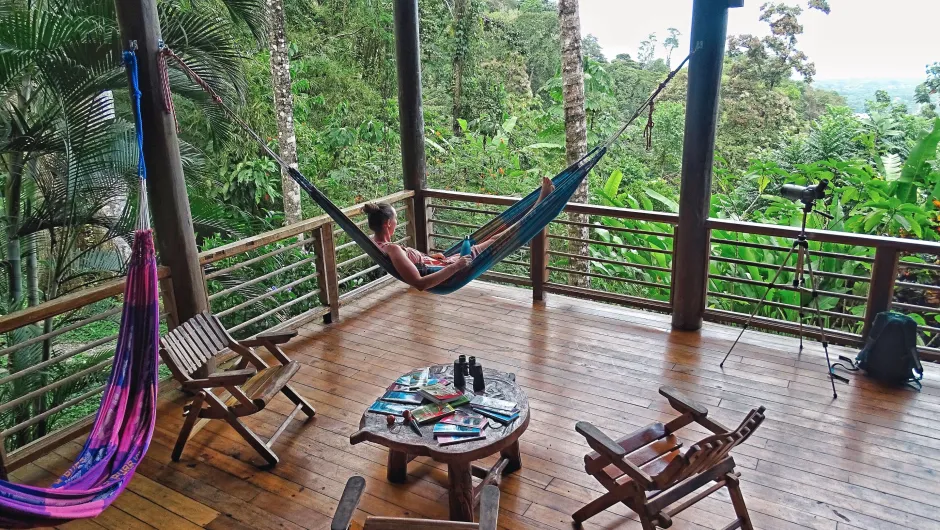 Hotels Costa Rica relaxen hangmat