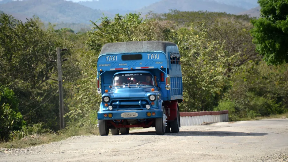 Ervaring Cuba met huurauto verkeer onderweg