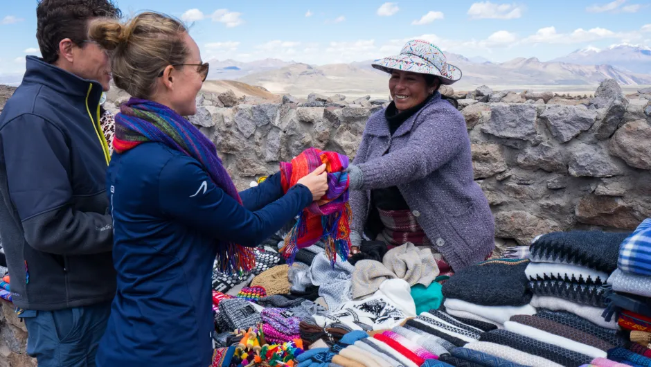 winkelen in Peru