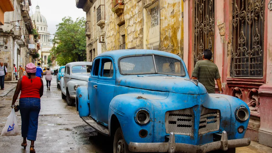 Complete rondreis Cuba oldtimer auto. 